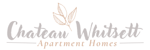 A logo for Chateau Whitsett Apartment Homes.
